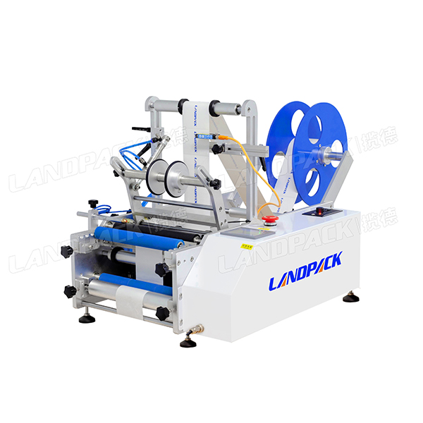 臥式半自動圓瓶貼標機